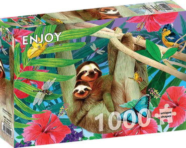 Enjoy Puzzle: Sweet Sloths image 0
