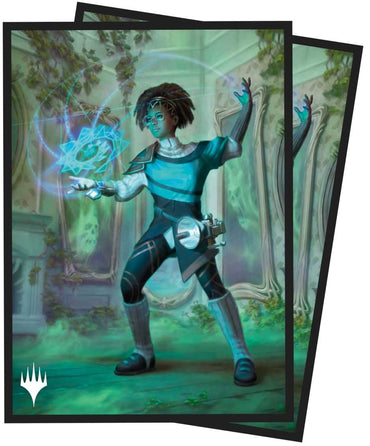 Ultra Pro Duskmourn Zimone, Mystery Unraveler Sleeves 100c image 0