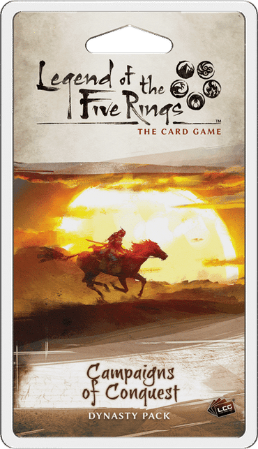 L5R LCG: Campaigns of Conquest Dynasty Pack L5C32 image 0