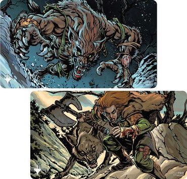 Innistrad Remastered Huntmaster/Ravager Double Sided Playmat image 0