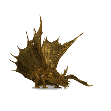 Dungeons and Dragons Icons: Adult Gold Dragon WK96116 image 1
