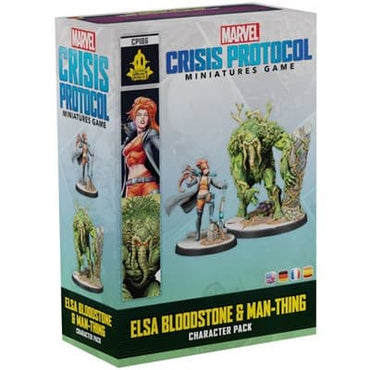 Marvel Crisis Protocol: Elsa Bloodstone & Man-Thing Character Pack image 0