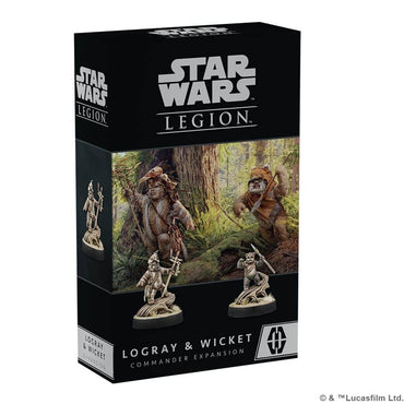 Star Wars Legion Logray & Wicket Commander Expansion image 0