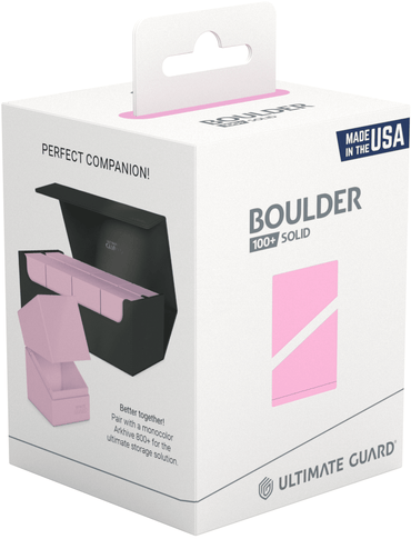 Ultimate Guard Candy Pink Pastel Boulder 100+ image 0