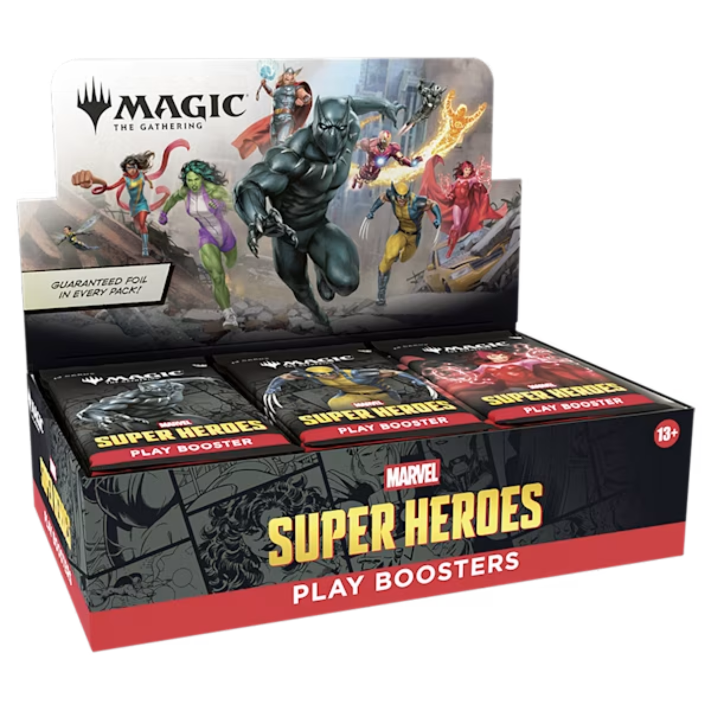 Marvel Super Heroes Play Booster Box