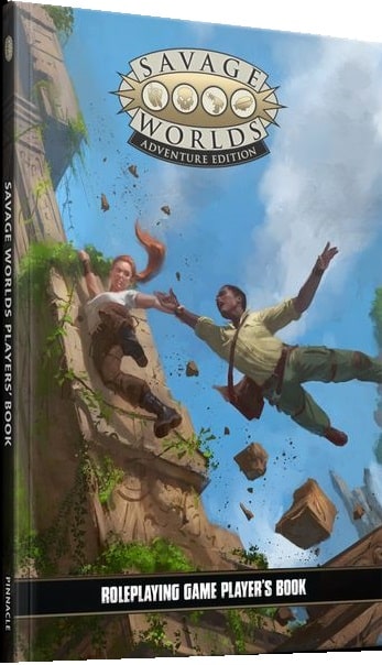 Savage Worlds Adventure Edition Players Book Softcover - A Muse N Games