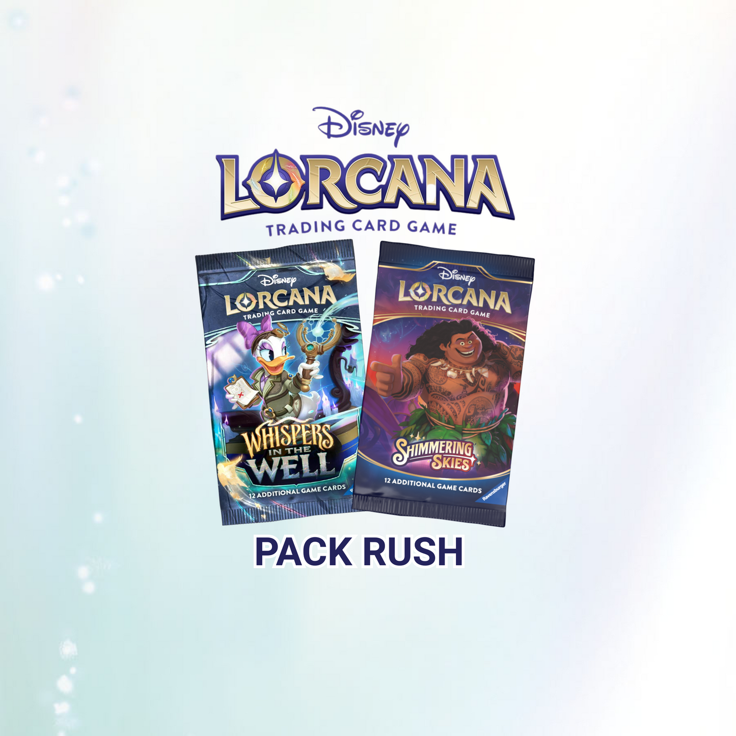 Disney Lorcana Pack Rush Dec 20 Saturday @2pm