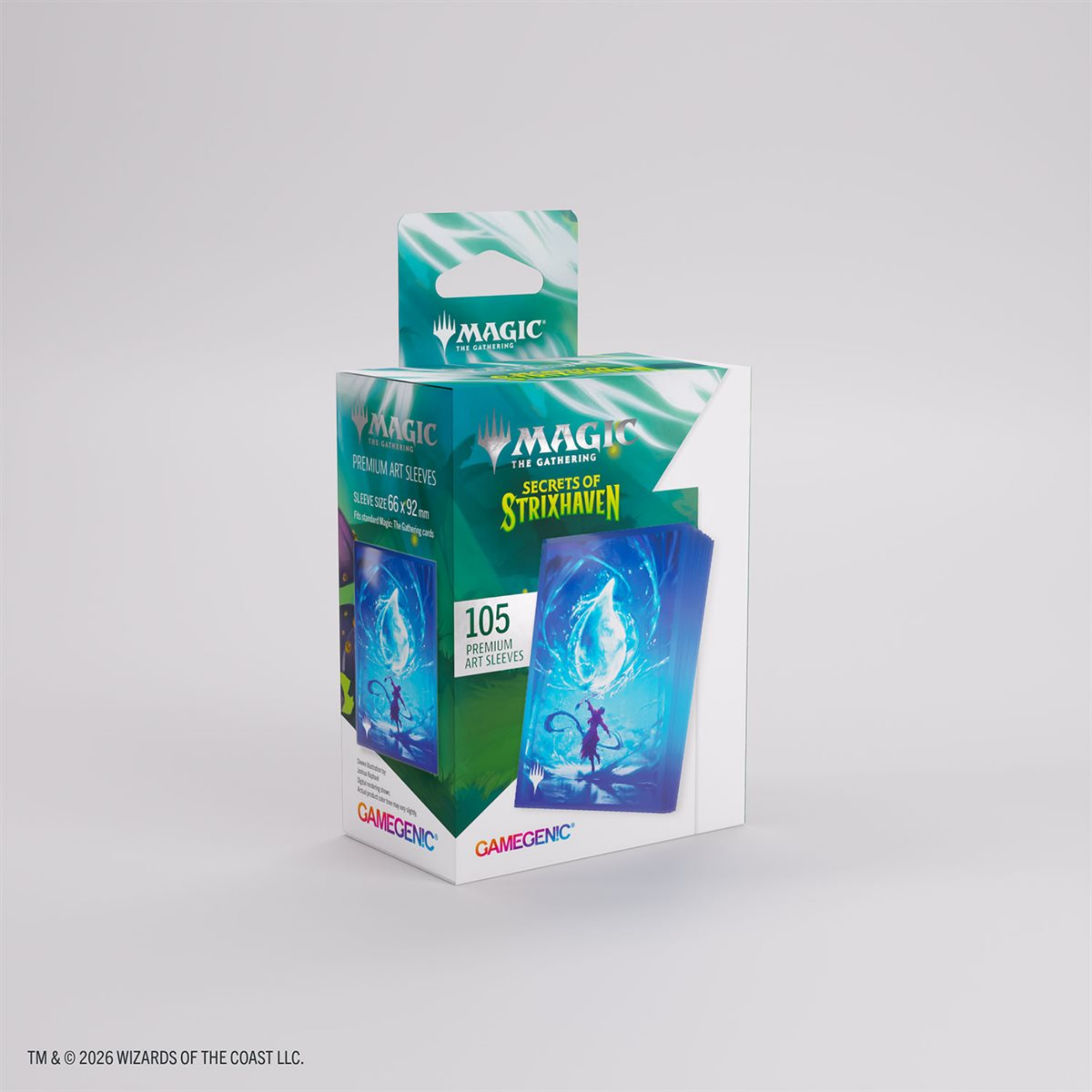 Gamegenic Secrets of Strixhaven Art Sleeves: Island