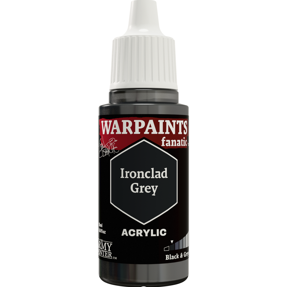 Acrylic Ironclad Grey Masterclass John Blanche Warpaints