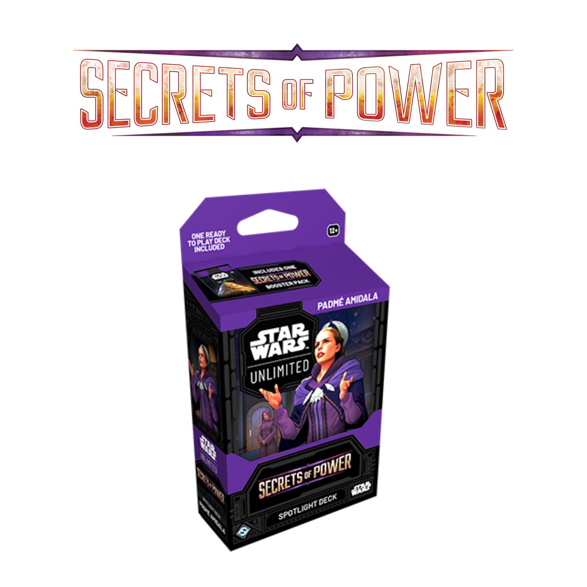 Star Wars Unlimited: Secrets of Power Padmé Amidala Spotlight Deck - A Muse N Games