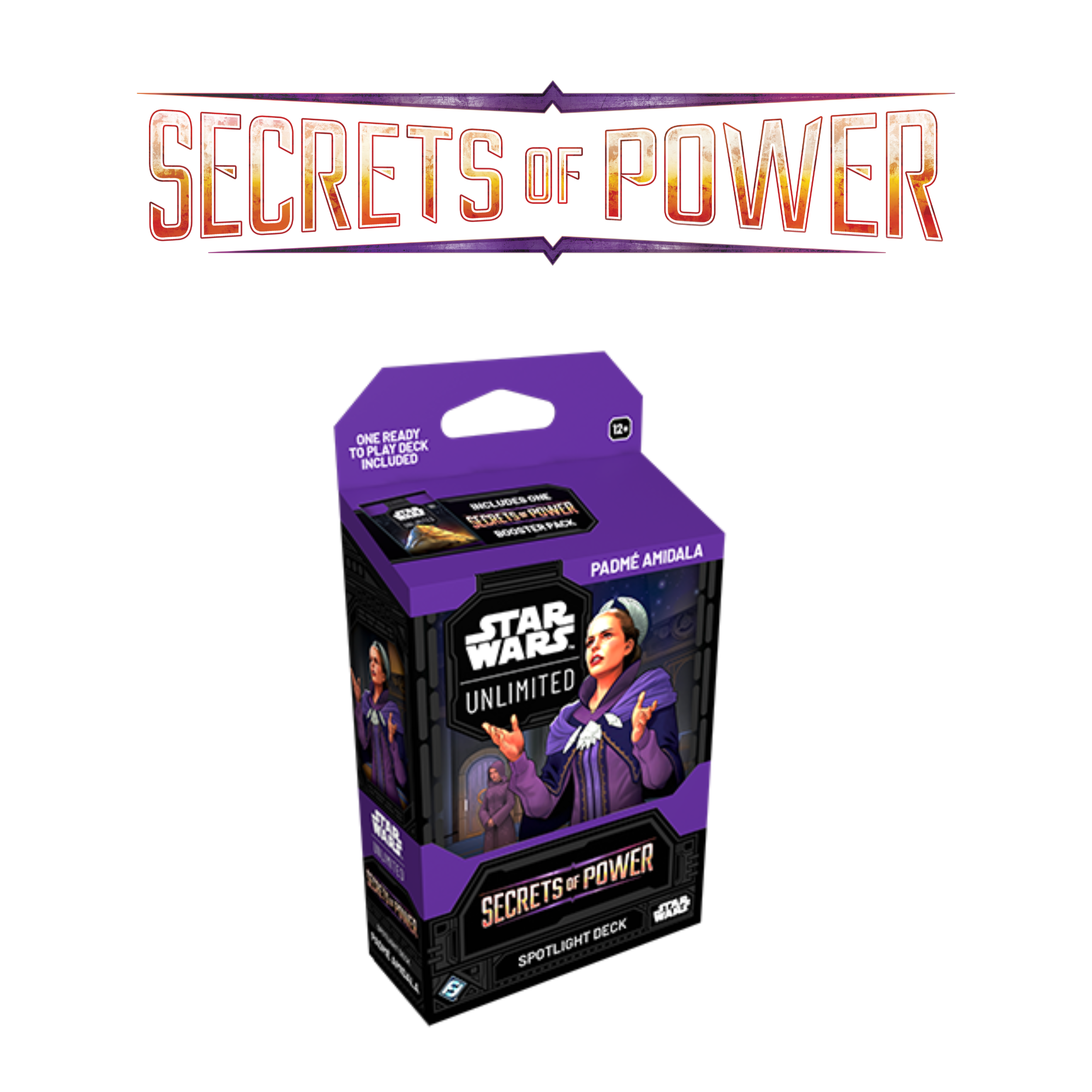 Star Wars Unlimited: Secrets of Power Padmé Amidala Spotlight Deck - A Muse N Games