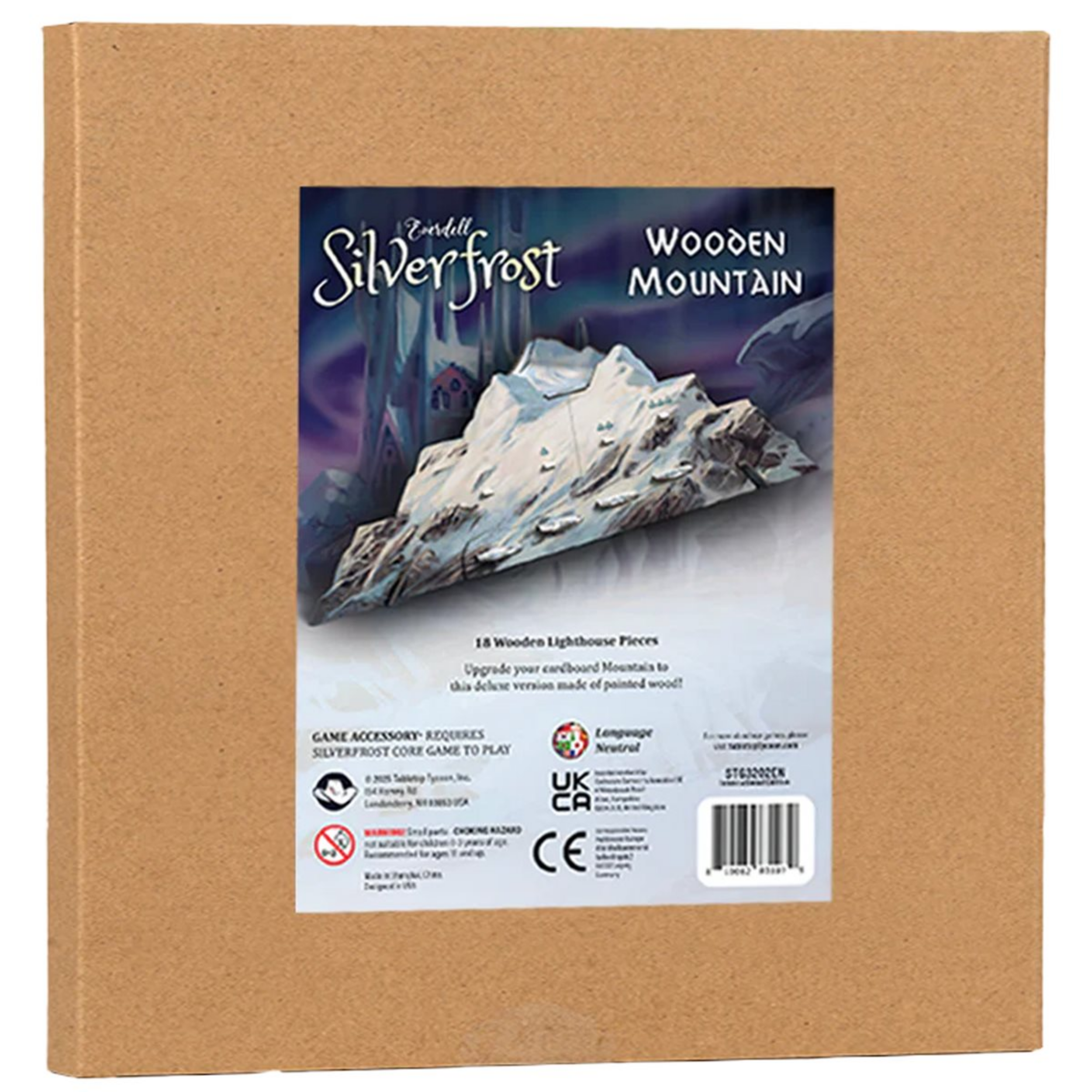 Everdell Silverfrost Wooden Mountain