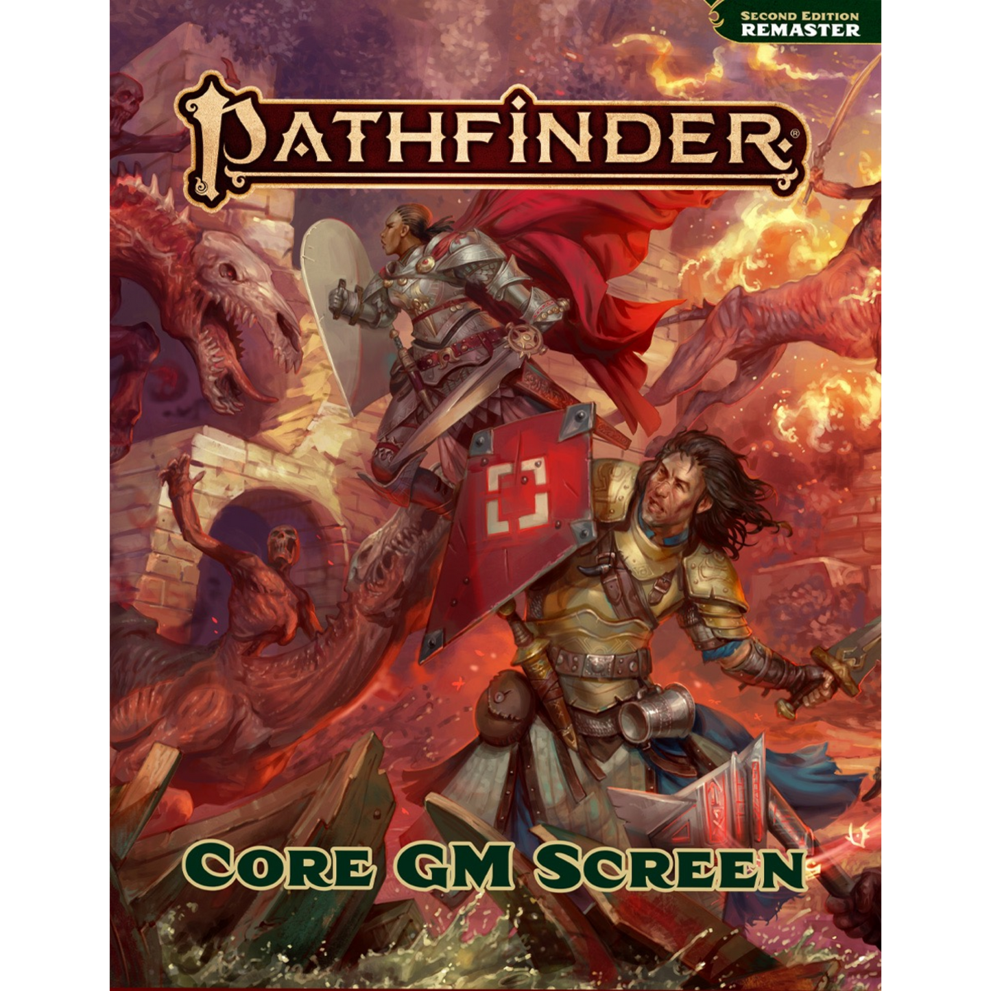 Pathfinder 2E Remaster Game Master Screen