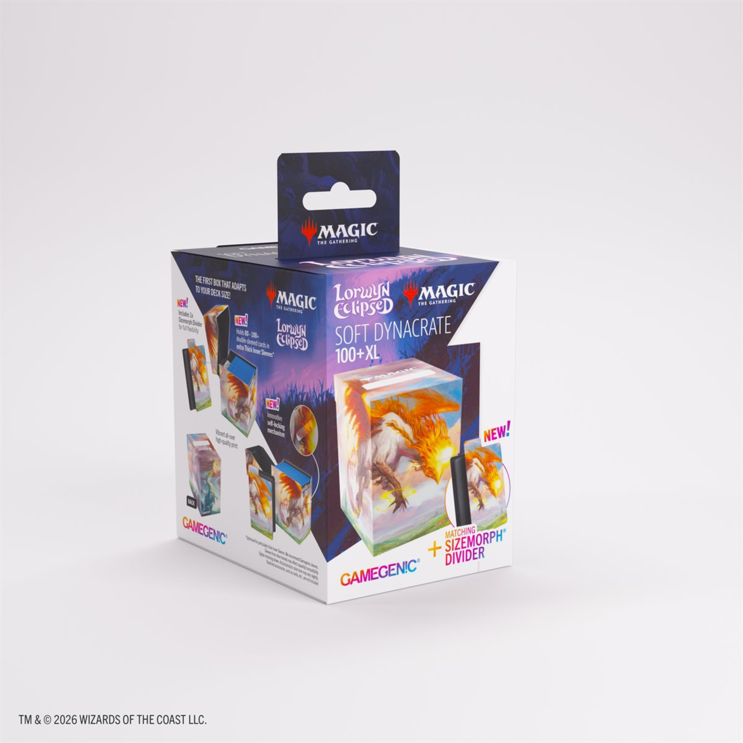 Lorwyn Eclipsed Eirdu, Carrier of Dawn/Isilu, Carrier of Twilight Soft Dynacrate 100+ XL Deck Box