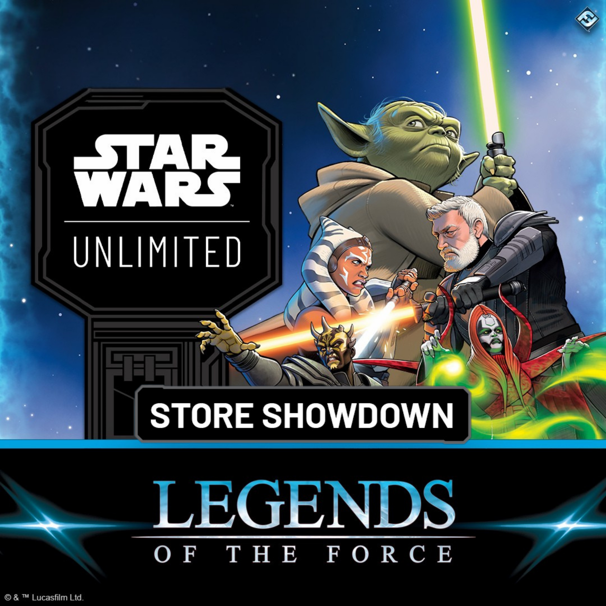 Star Wars Unlimited Store Showdown Legends of the Force - Sat Oct 11 @11am - A Muse N Games