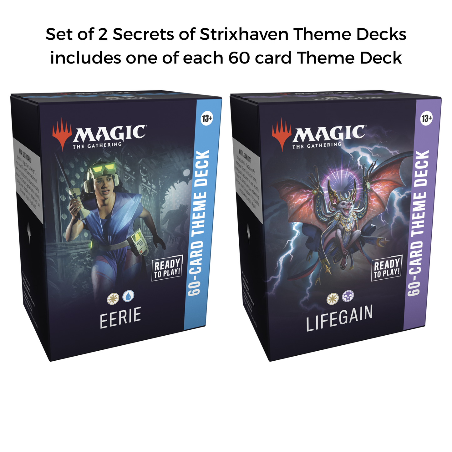 Secrets of Strixhaven Set of 2 Theme Decks