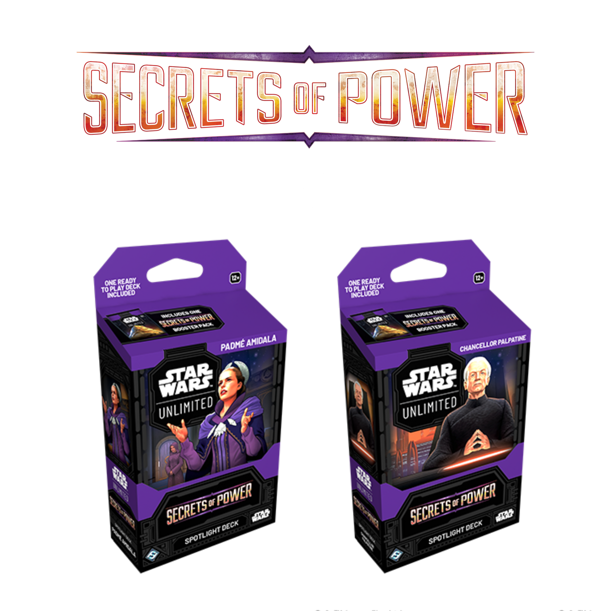 Star Wars Unlimited: Secrets of Power Set of 2 Spotlight Deck - A Muse N Games