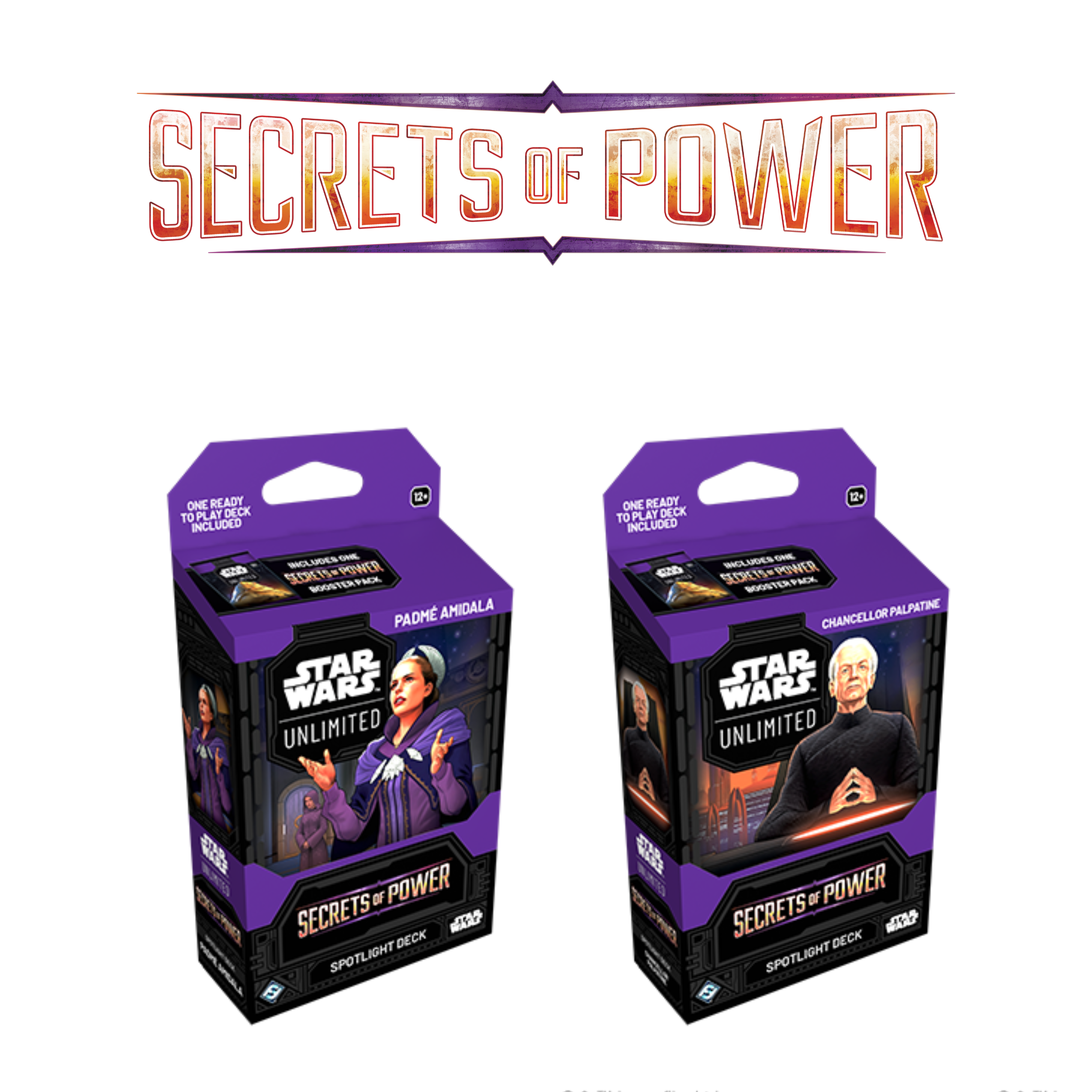 Star Wars Unlimited: Secrets of Power Set of 2 Spotlight Deck - A Muse N Games