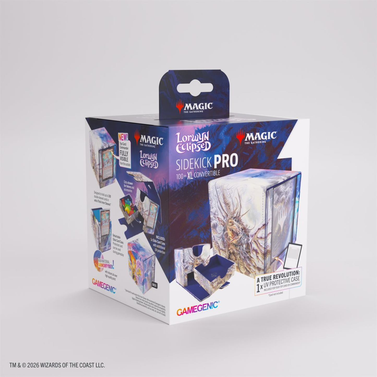 Lorwyn Eclipsed Ashling, the Limitless/Auntie Ool, Cursewretch Sidekick Pro XL 100+ Deck Box