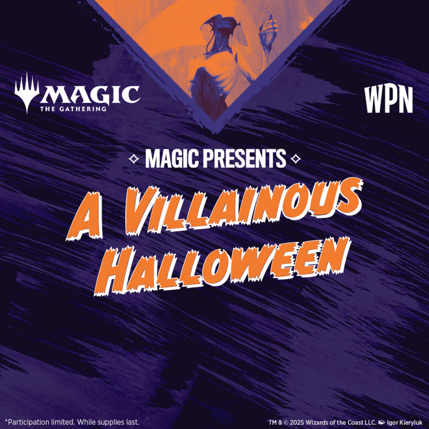 A Villainous Halloween Commander - November 2 @7pm