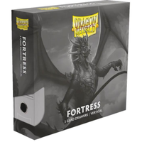 Dragon Shield Fortress Card Drawers Vertical 3 Row White