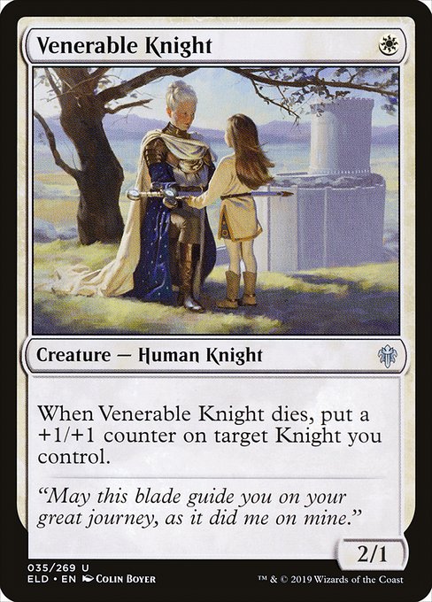 Venerable Knight (35) [Throne of Eldraine]