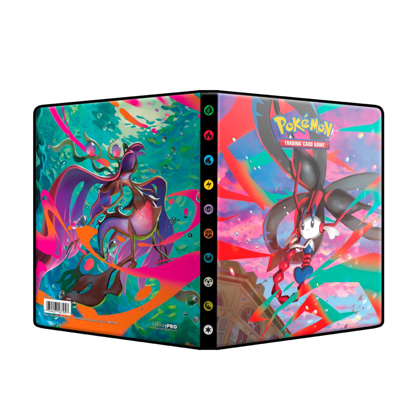 Ultra Pro 4 Pocket Portfolio Mega Floette and Mega Dragalge