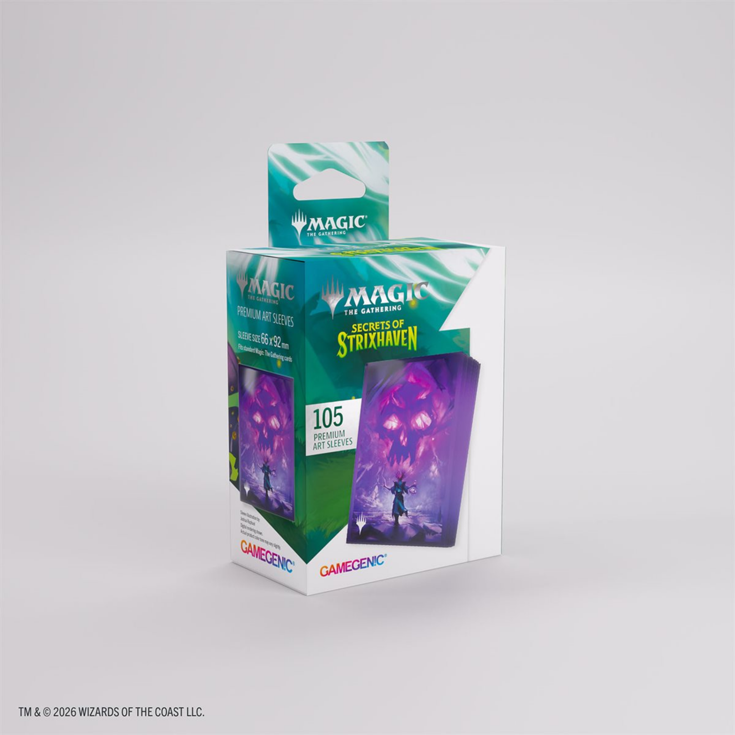 Gamegenic Secrets of Strixhaven Art Sleeves: Swamp