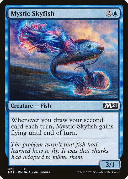 Mystic Skyfish (326) [Core Set 2021]