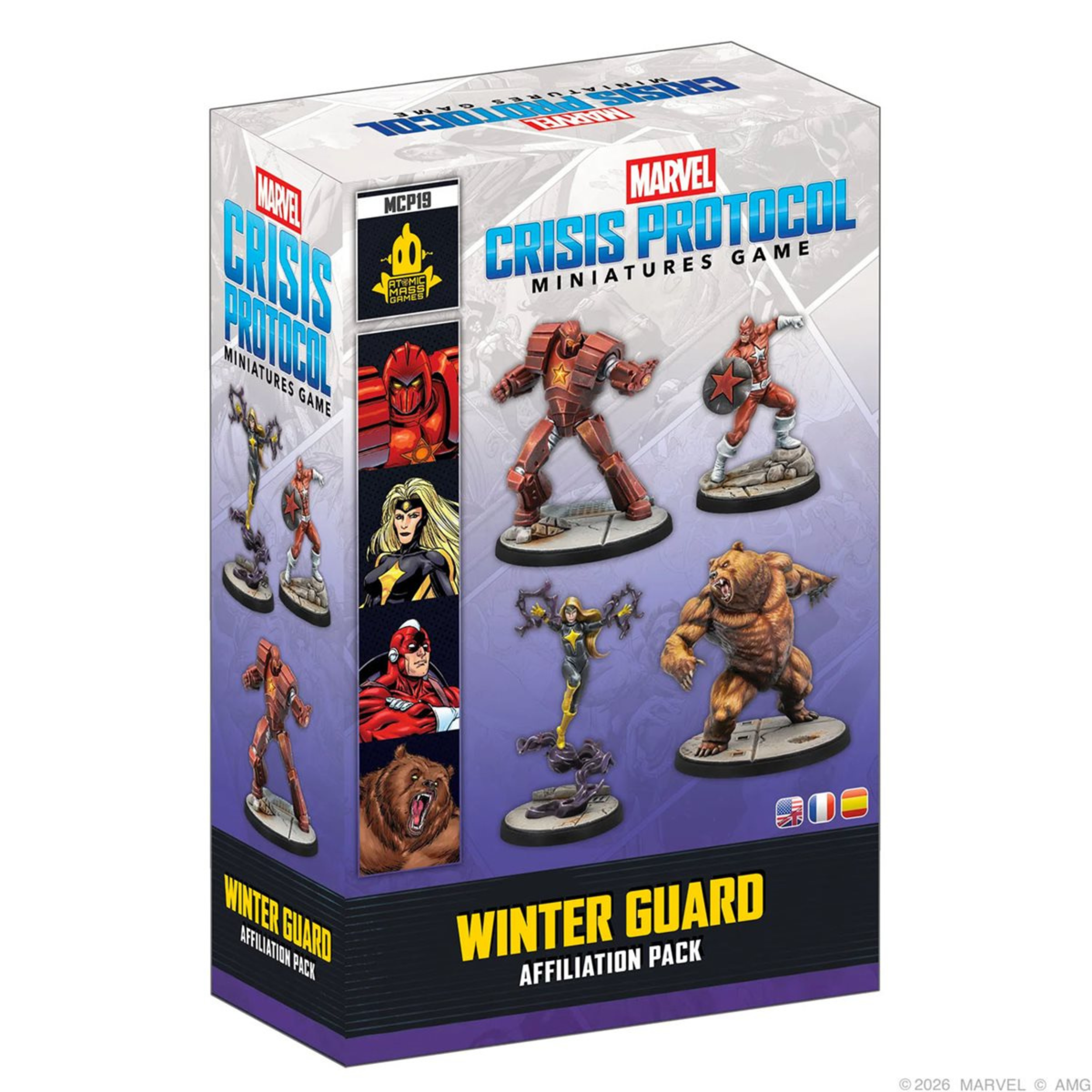 Marvel: Crisis Protocol: Winter Guard Affiliation Pack