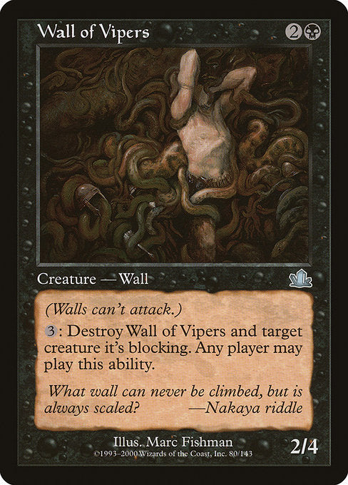 Wall of Vipers (80) [Prophecy]
