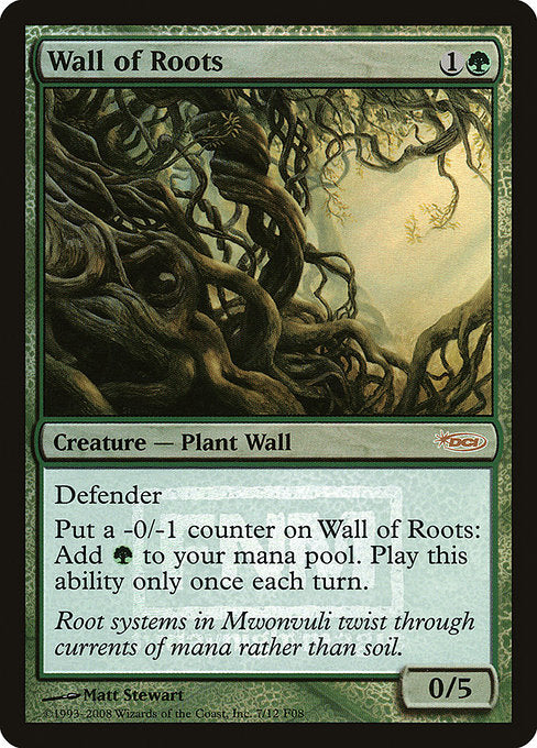 Wall of Roots (7) [Friday Night Magic 2008]