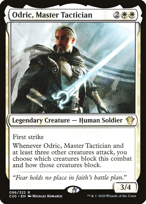 Odric, Master Tactician (96) [Commander 2020]
