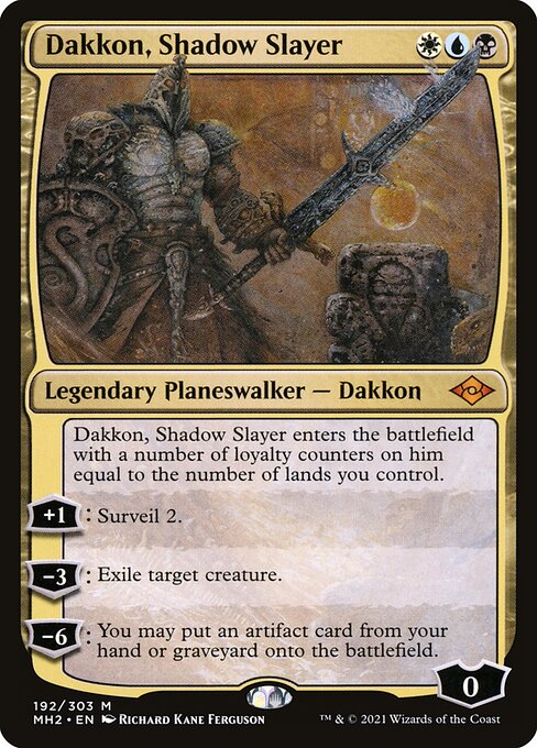 Dakkon, Shadow Slayer (192) [Modern Horizons 2]