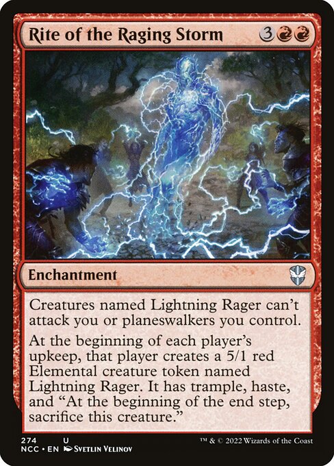 Rite of the Raging Storm (274) [New Capenna Commander]