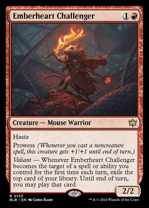 Emberheart Challenger (133) [Bloomburrow]