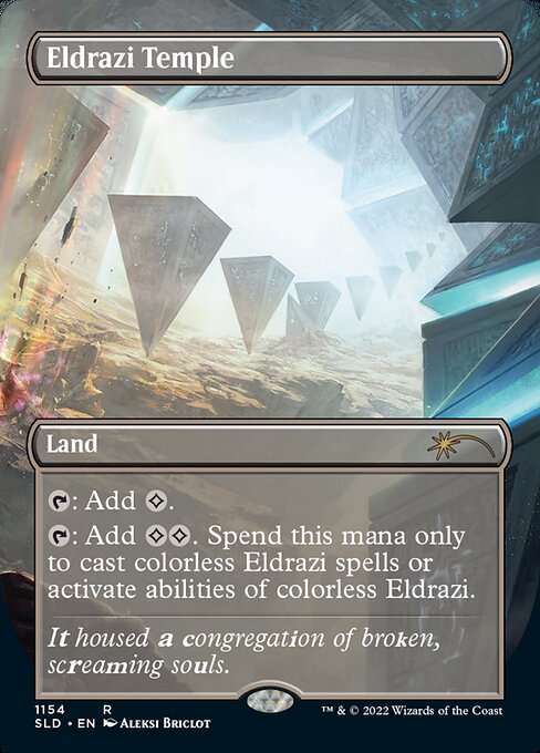 Eldrazi Temple (1154) [Secret Lair Drop] [Borderless]