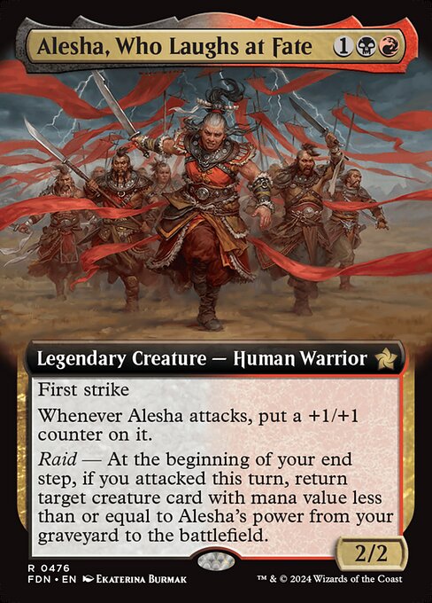 Alesha, Who Laughs at Fate (476) [Foundations]
