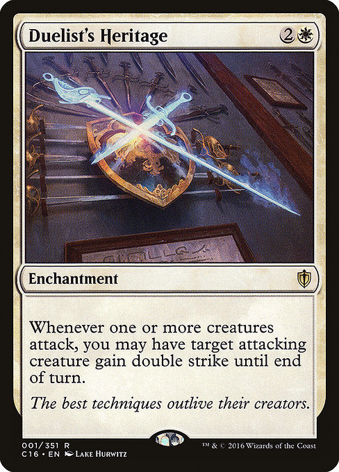 Duelist's Heritage (1) [Commander 2016]