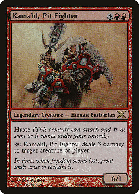 Kamahl, Pit Fighter (2) [15th Anniversary Cards]