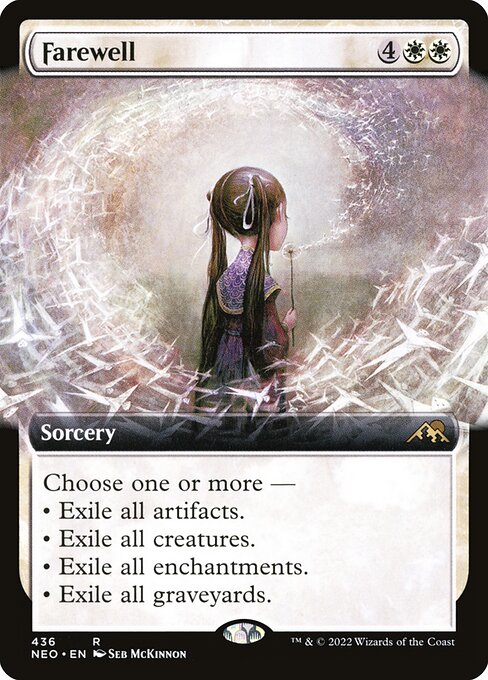 Farewell (436) [Kamigawa: Neon Dynasty] [Extended Art]