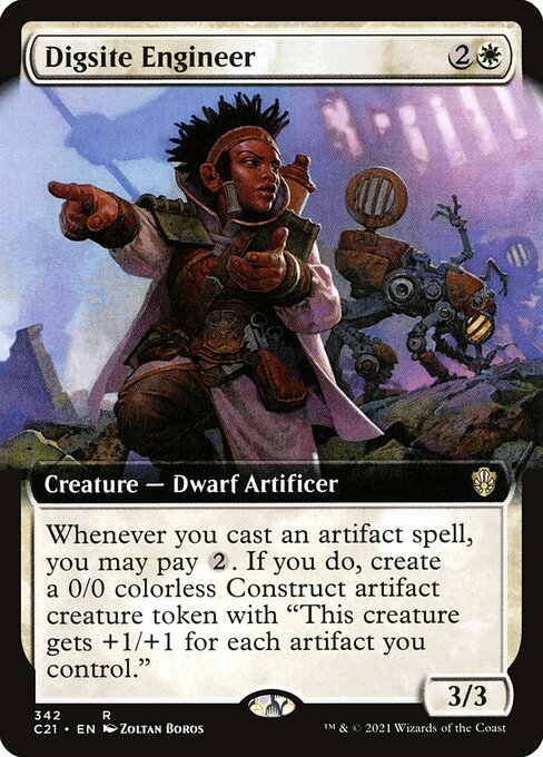 Digsite Engineer (342) [Commander 2021] [Extended Art]