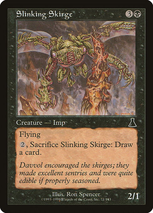 Slinking Skirge (71) [Urza's Destiny]