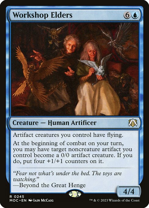 Workshop Elders (245) [March of the Machine Commander]
