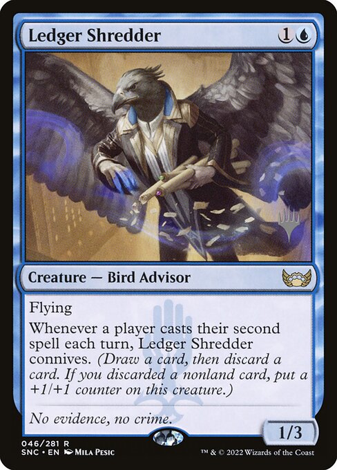 Ledger Shredder (46p) [Streets of New Capenna Promos]