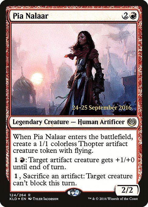 Pia Nalaar (124s) [Kaladesh Promos]