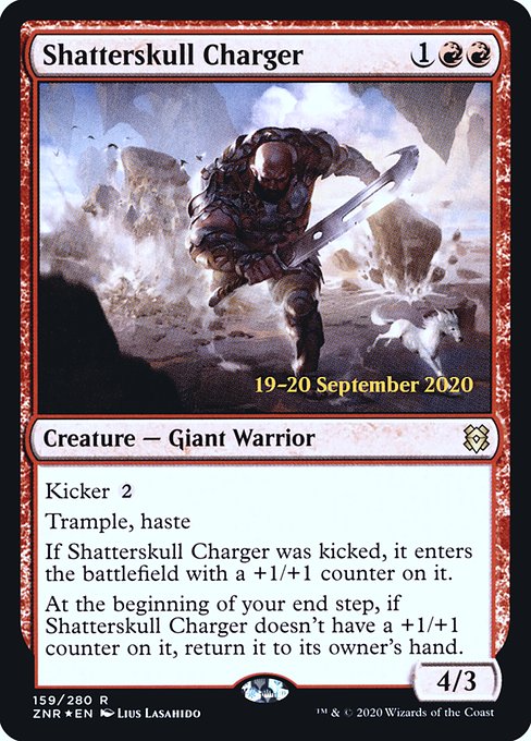 Shatterskull Charger (159s) [Zendikar Rising Promos]