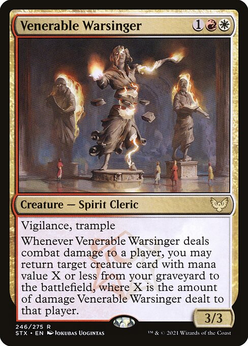 Venerable Warsinger (246) [Strixhaven: School of Mages]