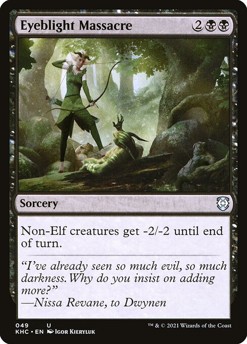 Eyeblight Massacre (49) [Kaldheim Commander]