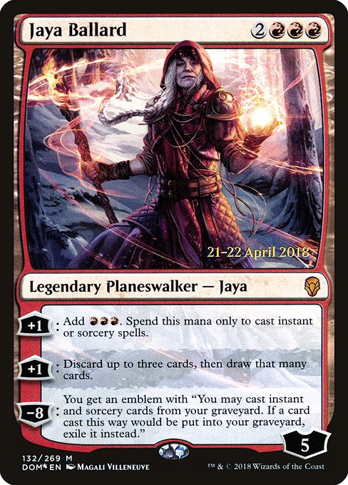 Jaya Ballard (132s) [Dominaria Promos]